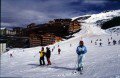 Menuires, lak�telepe felett