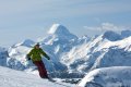 Sunshine Village Skier - Photo by Sean Hannah