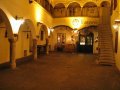 Hangulatos olasz �tterem udvara