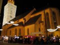 Kar�csonyi v�s�r a templom t�v�ben
