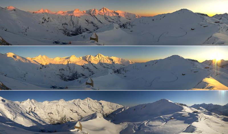 Napfelkelte a Grossglockner út mellett - Kattints a képre a nagyításhoz Napfelkelte a Grossglockner út mellett - Kattints a képre a nagyításhoz