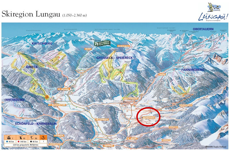 Lungau r�gi�  - s�terepek Mariapfarr k�rny�k�n