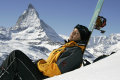Zermatt - idilli pihen�s a Matterhorn l�tv�ny�val