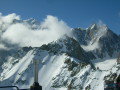 A Mont Blanc felh�koszor�ban...