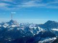 Az els� szakasz (Banc 2362 m) tetej�nek panor�m�ja