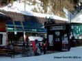 A "Nagy H�bor�"  eml�kt�ra v�ge a Cinque Torri lift als� parkol�j�ban