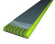 SANDWICH SIDEWALL CONSTRUCTION: Famag dupla Titanium lappal, amit m�g Air Carbon anyaggal er�s�tettek meg. A v�geredm�ny maxim�lis �lkontakt �s rendk�v�l sima sikl�s.