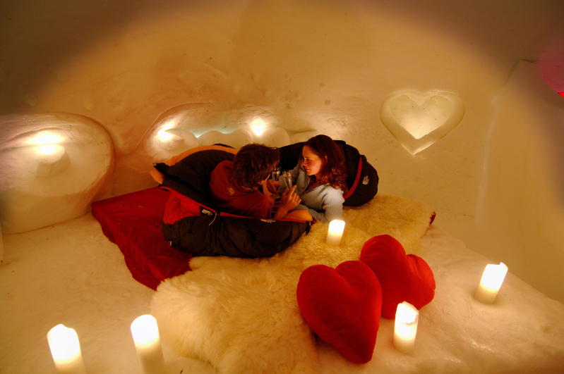 Iglu falu Gstaadban