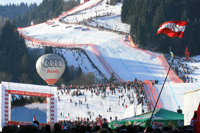 Hahnenkamm Downhill, Kitzb�hel, 2009. janu�r 24.