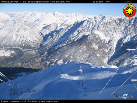 Bormio 3000 ma reggel