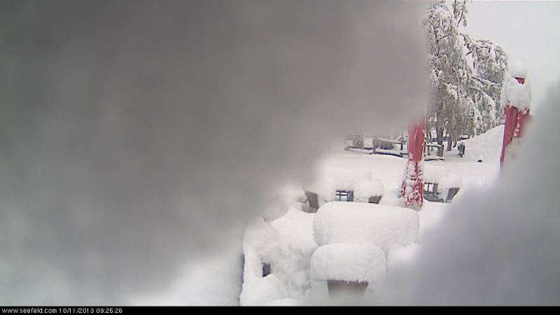 Seefeld - kicsit havas a webkamera