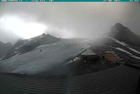 Punta degli Spiriti, Olaszorsz�g (3467 m�ter) szombaton havaz�s el�tt