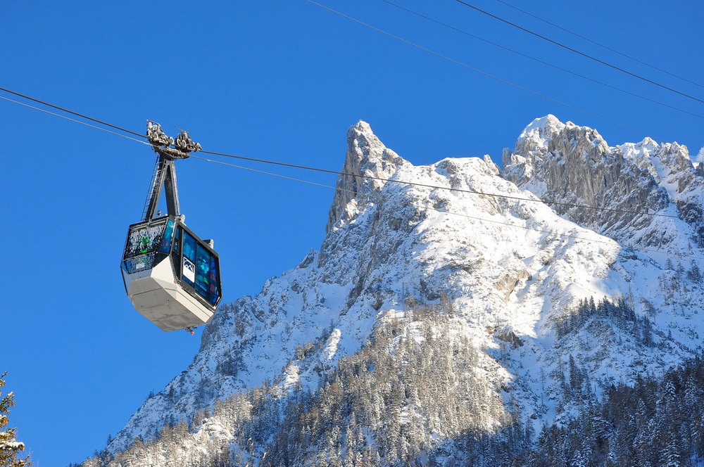 Ilyen télen (Kép: Karwendell lifttársaság)