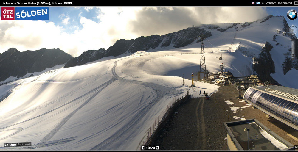 Sölden tegnap Sölden tegnap
