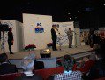 Gyurcs�ny Ferenc, gyermek-, ifj�s�gi �s sportminiszter nyitotta meg a H� Show-t 2003. november 13-�n 11 �rakor a D pavilon sz�npad�n.