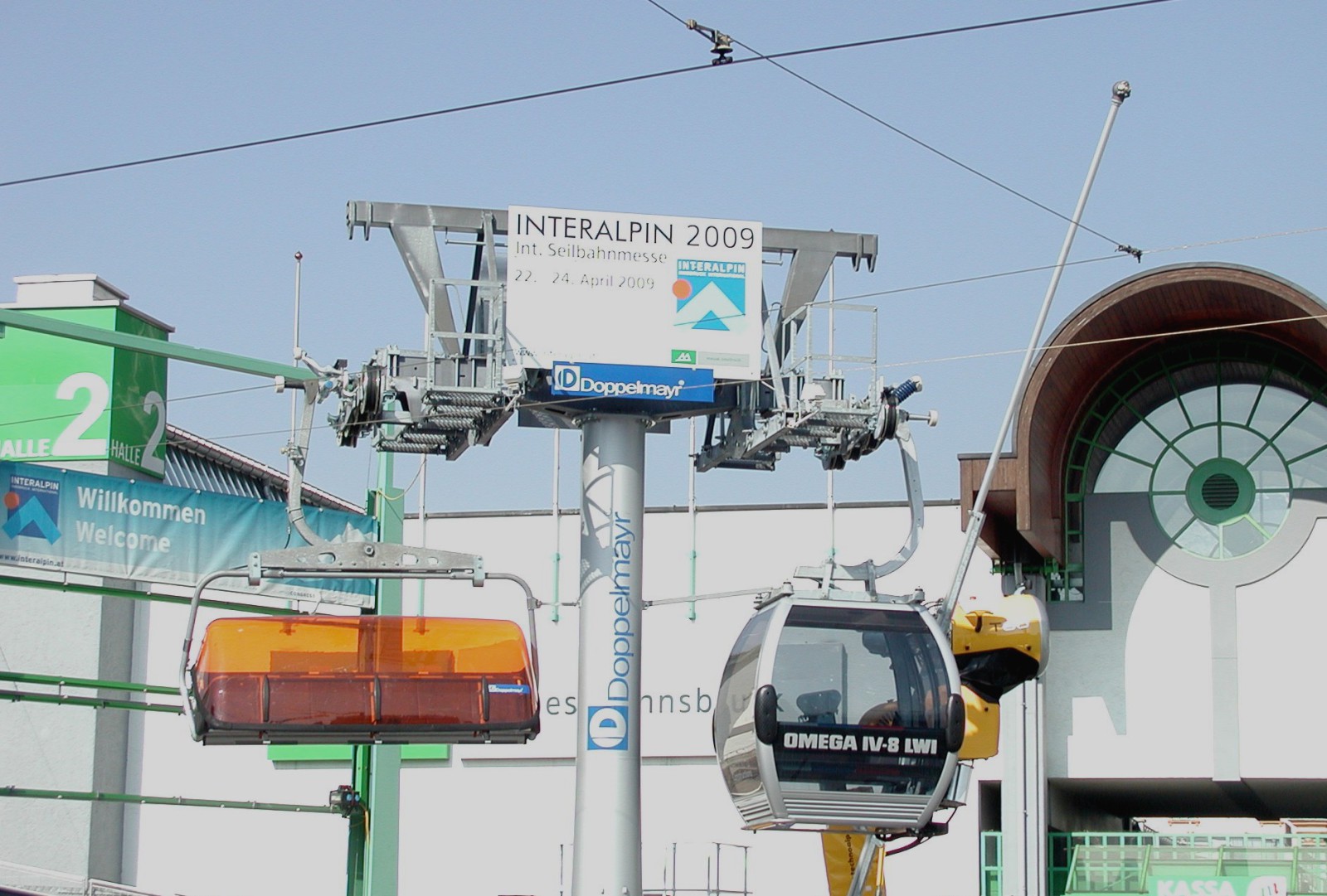 Interalpin 2009 Innsbruck - főbejárat