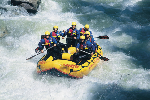 A rafting is n�pszer� sport Karinti�ban - Copyright® K�rnten Werbung