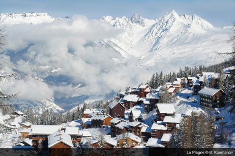 La Plagne sem panaszkodhat: A Bellecote-Montchavin mintegy 15 km hossz�