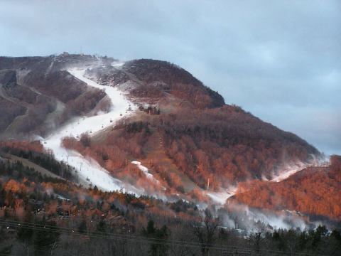 �szi "csend�let" Hunter Mountainen