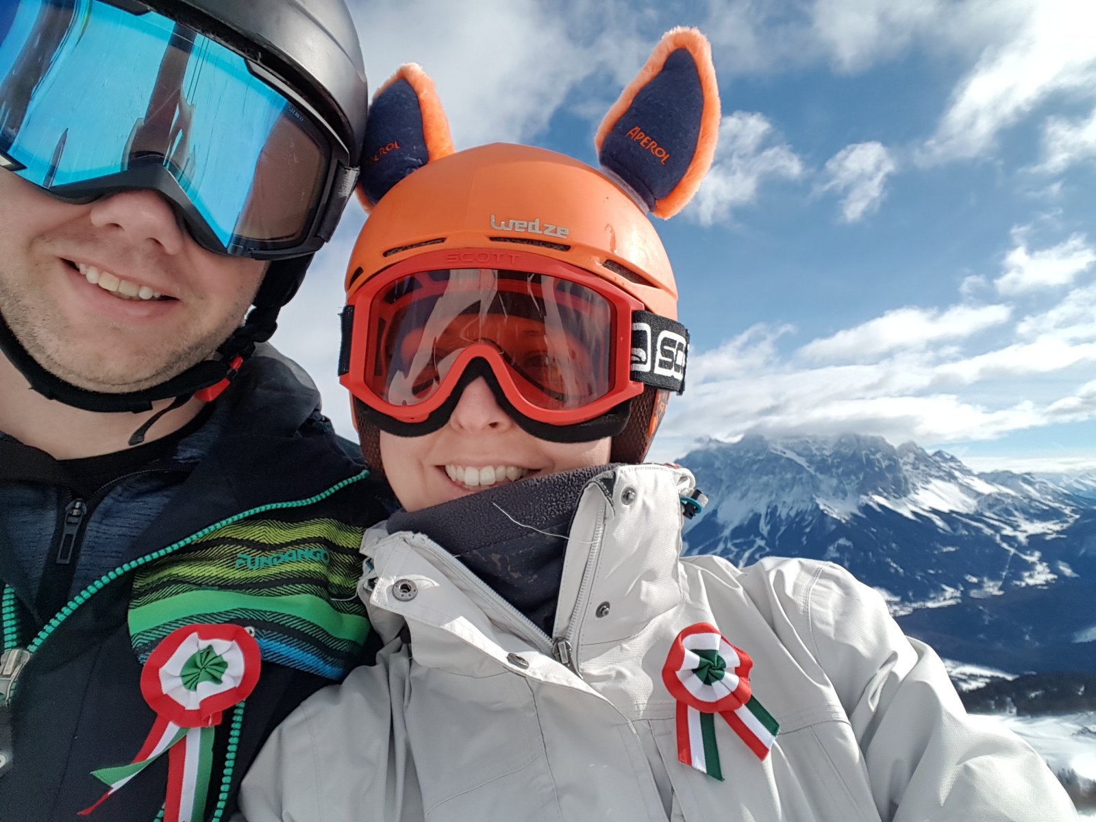 Kokárdás síelés Tirolban március 15-én