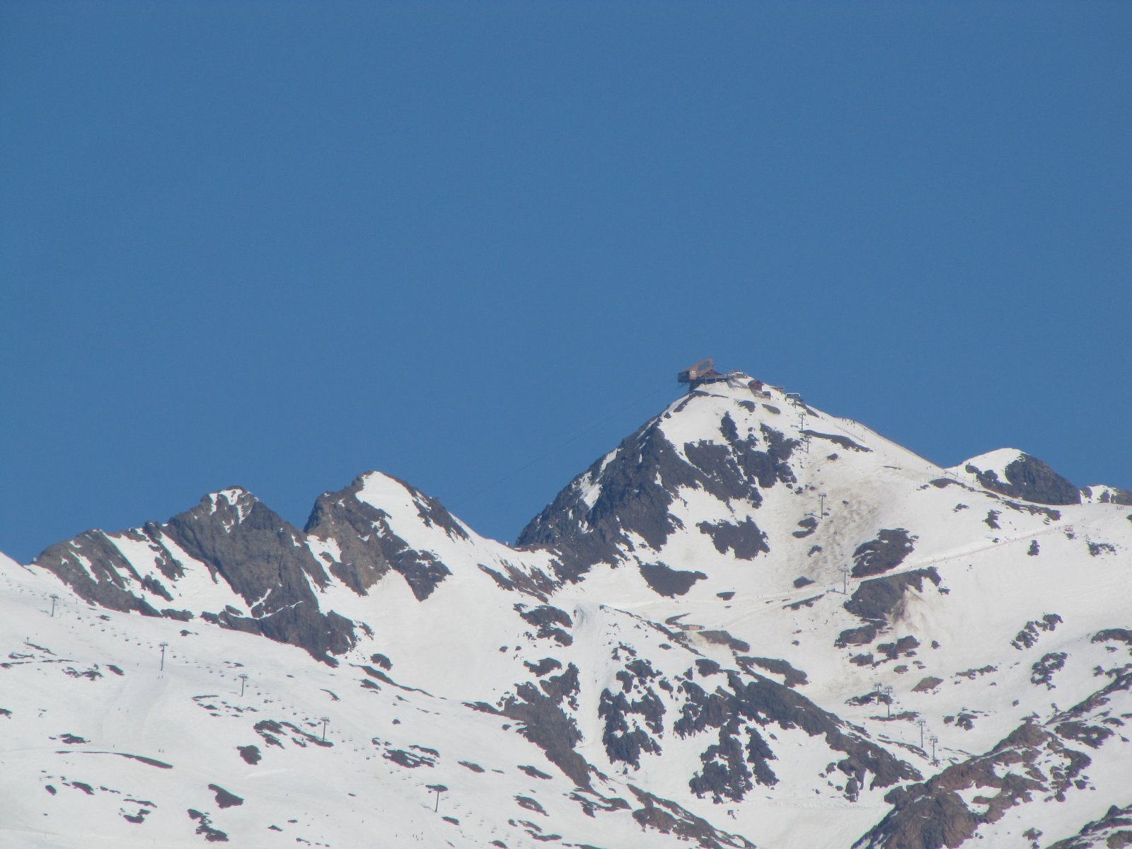 Pic Blanc (Alpe d'Huez) a Vallée Blanche oldaláról