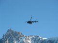 Helikopter az Aug. du Midi el�tt