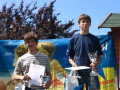 Versenyz� serd�l� II. fi� kateg�ri�ban: 1. Bujt�s Csaba (Freestyle), 2. Farkas Norbert (Freestyle)