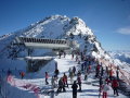 A Wurmkogl (3082 m) cs�csa �s a felvon� a panor�ma-�tteremb�l