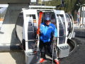 Kisz�ll�s a Speikboden kabinos liftb�l 1958 m�teren
