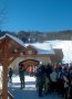 "Chauvet" lift, Pra Loup m�sik kabinos felvon�ja, a havaz�s ut�ni reggelen