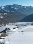 Alatta a gleccserp�lya r�szlete �s a befagyott Gleccser-t�