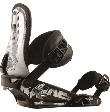 Raiden Wizard f�rfi snowboard k�t�s. K�nny� s�ly�, tart�s kialak�t�s. Speedwheel aluminium csatok. Keskeny fels� p�nt a szabadabb mozg�s�rt.
