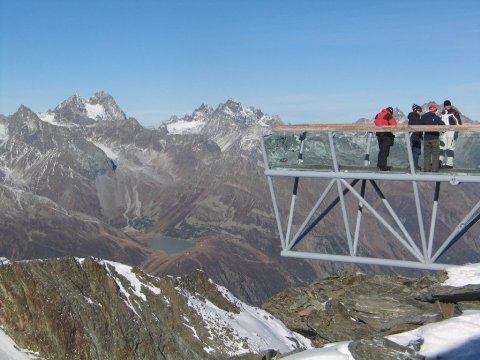 Kil�t� 3300 m�teren a Tiefenbachkogelen