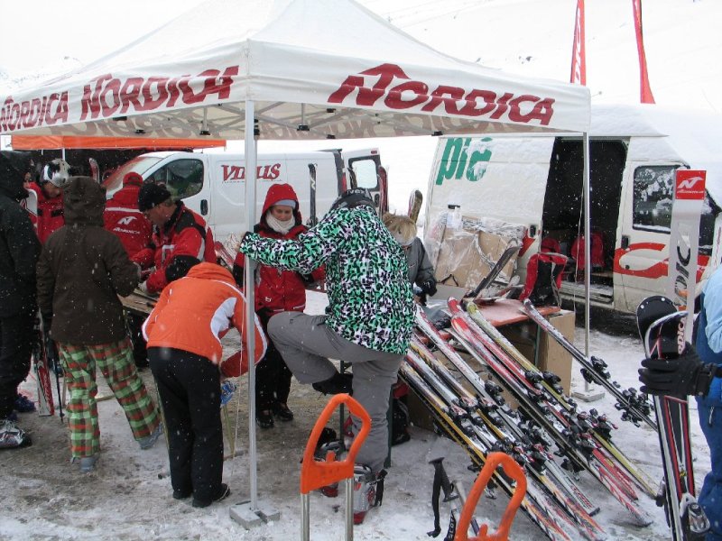 Nordica bakancs �s l�cteszt