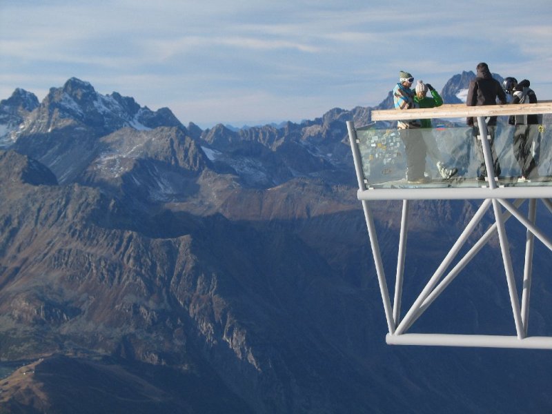 Kil�t� 3300 m�teren a Tiefenbachkogelen