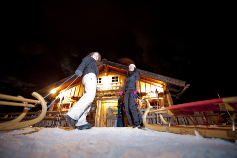 A Hochwurzen Alm - esti sz�nk�z�k tal�lkoz�helye