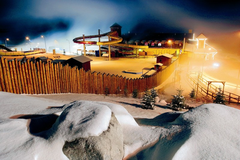 A Tatralandia Aquapark t�len
