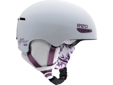 RED Pure buk�sisak Snowboard, illetve s� buk�sisak n�knek. A f�lv�d� levehet�, amibe f�llhallgat� csatlakoztathat�. Z�rhat� szell�z�