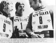 1972 m�rcius, Evian, FR: Roger Rossat Mignod (FR), Gustavo Thoeni (I) �s Edmund Bruggmann (CH), III., I., II. hely