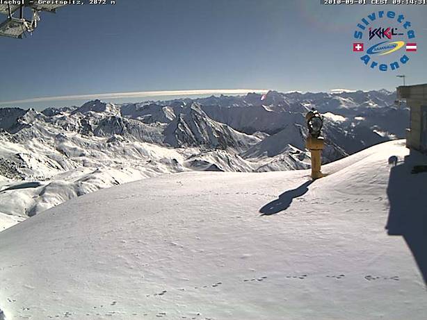 Ischgl s�terepe szeptember elsej�n