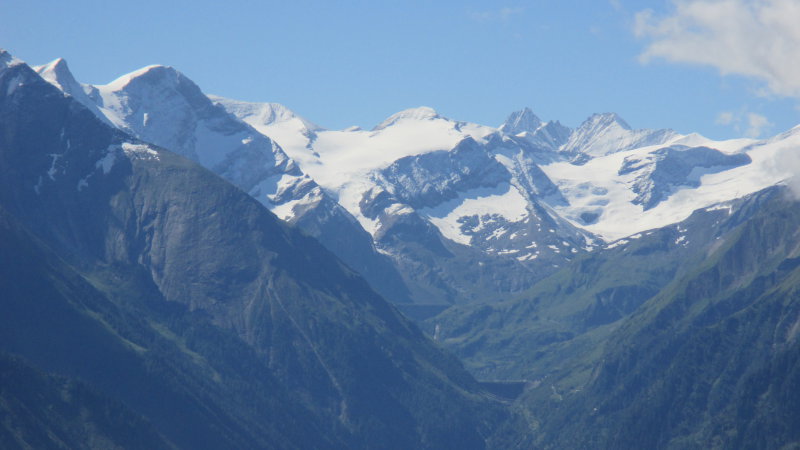 Grossglockner és a kapruni víztározók - Kattints a képre a nagyításhoz Grossglockner és a kapruni víztározók - Kattints a képre a nagyításhoz