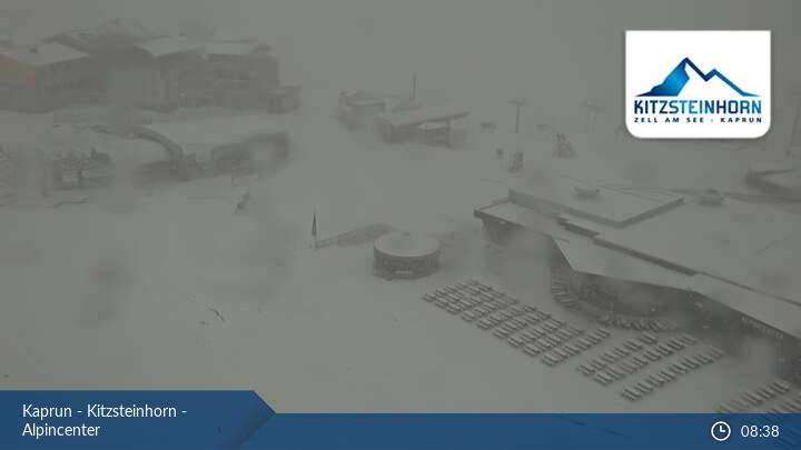 Kaprunban 30-50 cm havat várnak ma estig - Fotó: feratel