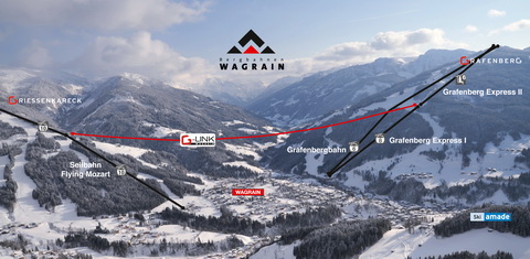 A tervezett lift a két oldal között A tervezett lift a két oldal között