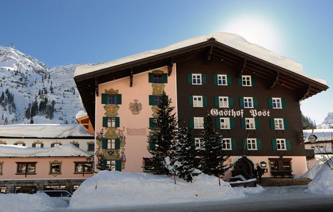 A holland királyi család szállása a síterepen A holland királyi család szállása a síterepen