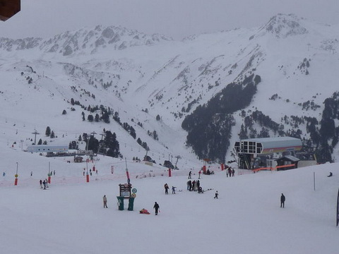 Les Arcs szombat reggel Les Arcs szombat reggel