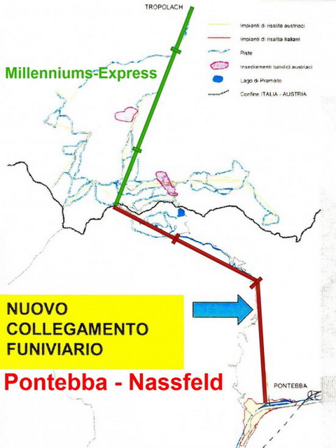 Ez volt a 2010-es terv, pirossal az új lift Ez volt a 2010-es terv, pirossal az új lift