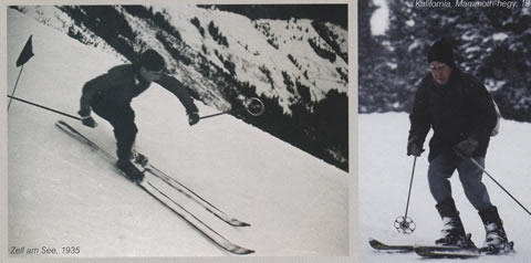 Zell am See 1935, és Kalifornia Mammoth-hegy 1994 Zell am See 1935, és Kalifornia Mammoth-hegy 1994