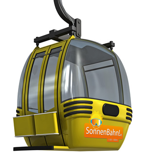 Így néz ki a Sonnenbahn új kabinja