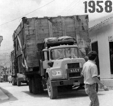 Így érkezett meg a kabin 1958-ban