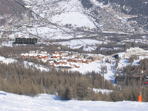 Puy St. Vincent k�zpontja